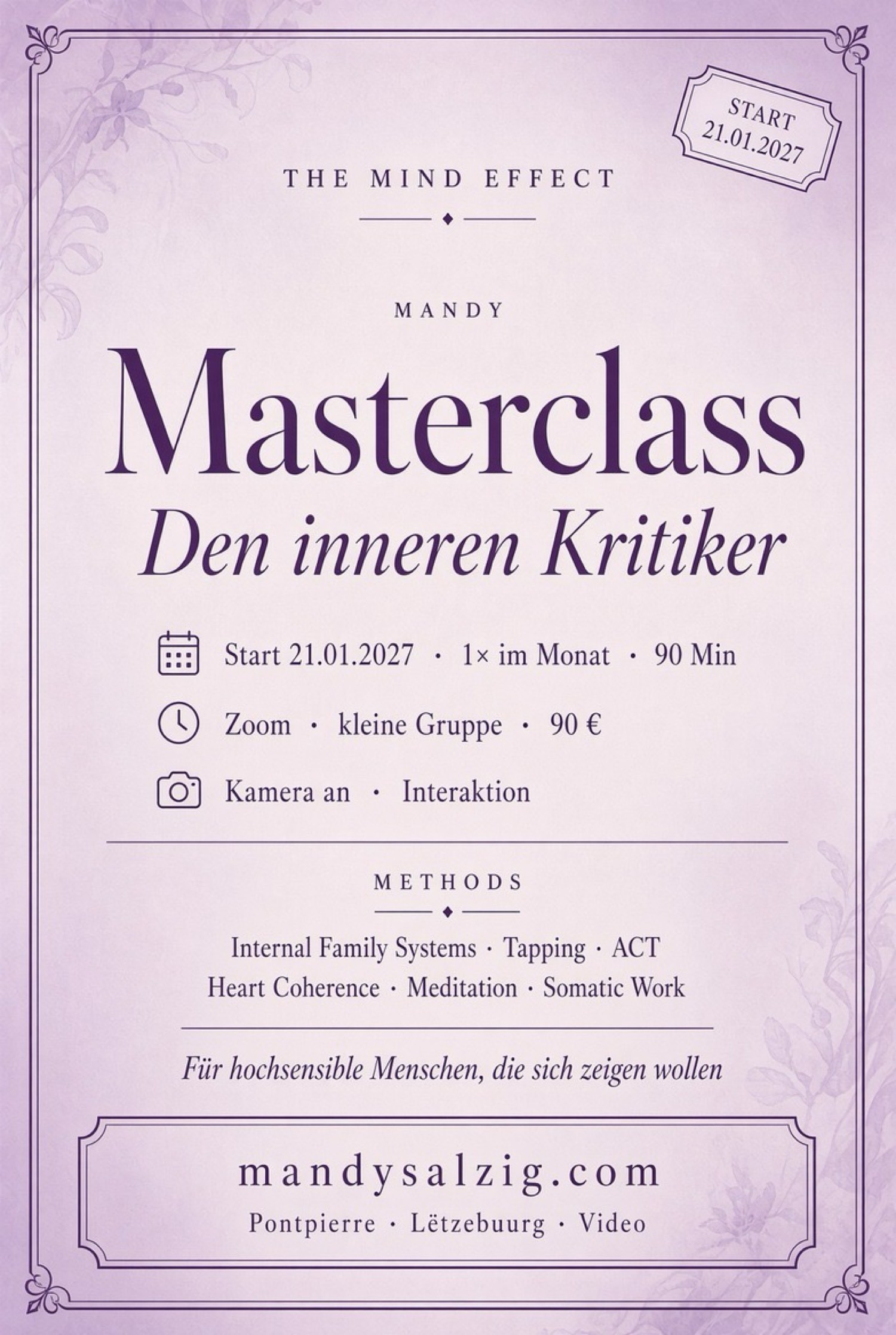 MindEffect Masterclass